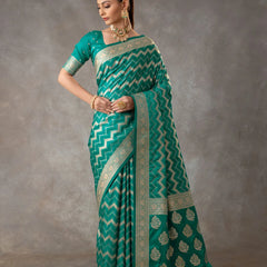 Vaidehi Green Saree