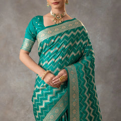 Vaidehi Green Saree