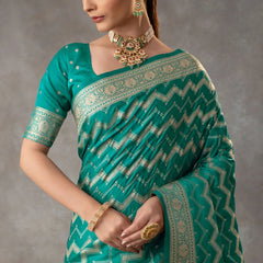 Vaidehi Green Saree