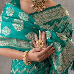 Vaidehi Green Saree