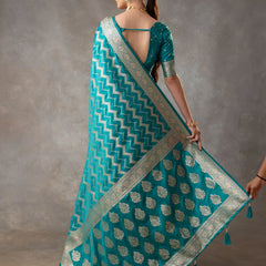Vaidehi Green Saree
