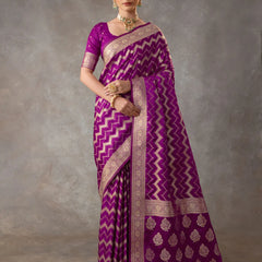 Vaidehi Purple Saree