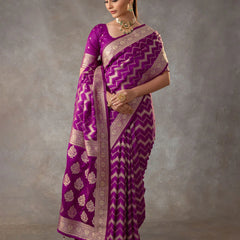 Vaidehi Purple Saree