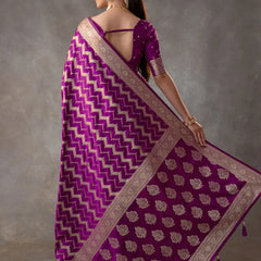 Vaidehi Purple Saree