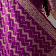 Vaidehi Purple Saree
