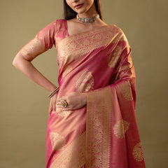 Imperial Silk Red Saree