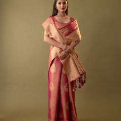 Imperial Silk Red Saree