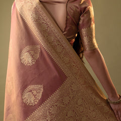 Imperial Silk Purple Saree