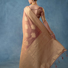Izhai Silk Purple Saree