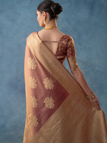 Izhai Silk Purple Saree
