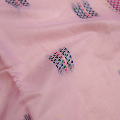 Katha Handloom Baby Pink Saree