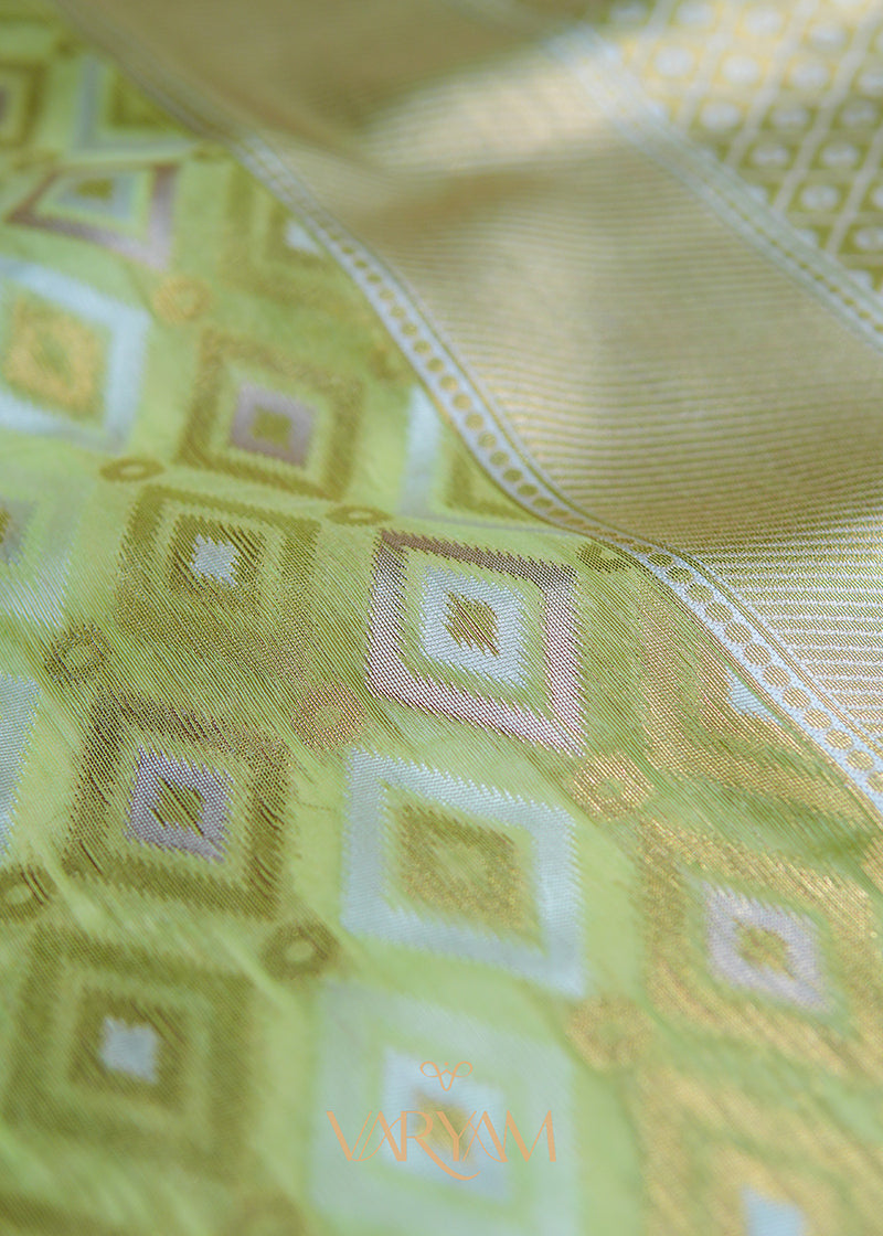 Shahi Cotton Green Saree