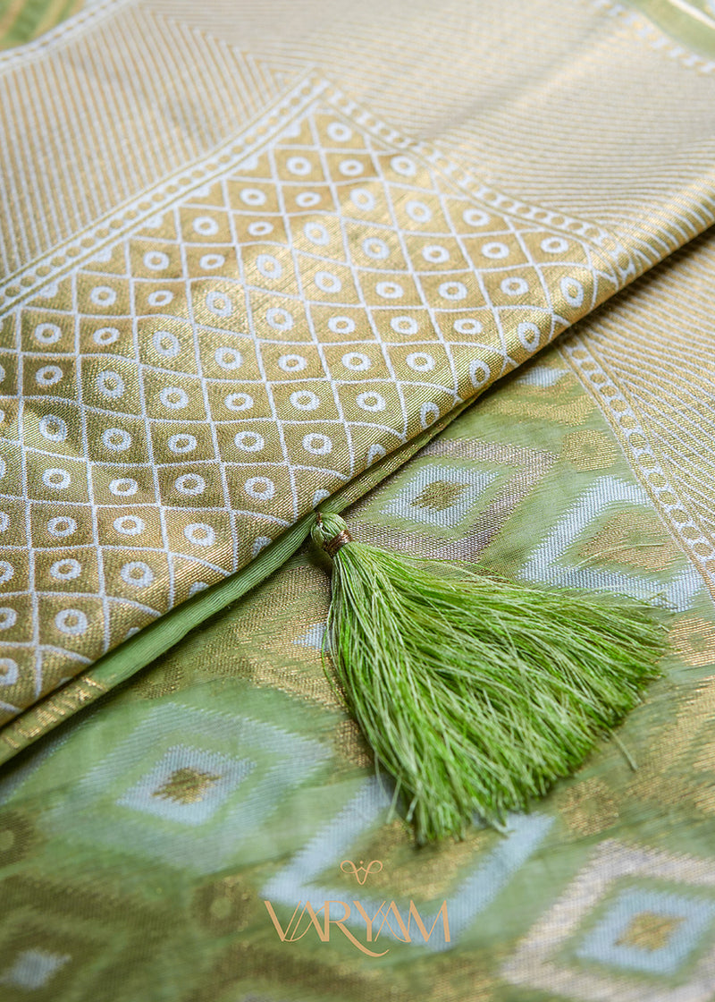 Shahi Cotton Green Saree