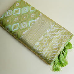 Shahi Cotton Green Saree