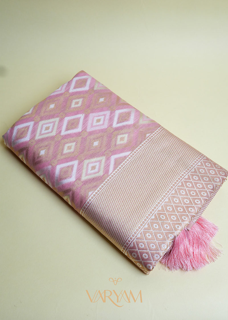 Shahi Cotton Pink Saree