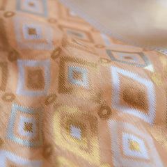 Shahi Cotton Peach Saree