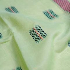 Katha Handloom Green Saree