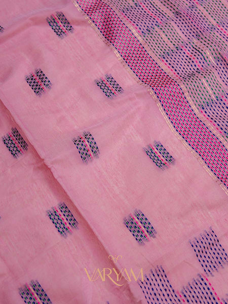 Katha Handloom Pink Saree