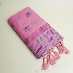 Katha Handloom Pink Saree