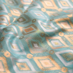 Shahi Cotton Blue Saree