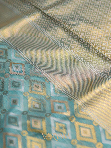 Shahi Cotton Blue Saree