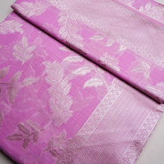 Mango Cotton Baby Pink Saree