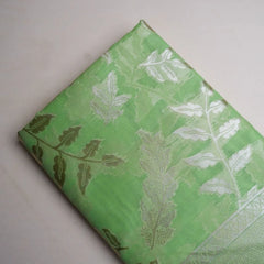 Mango Cotton Green Saree