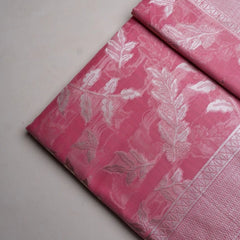 Mango Cotton Pink Saree
