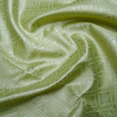 Leeche Cotton Green Saree