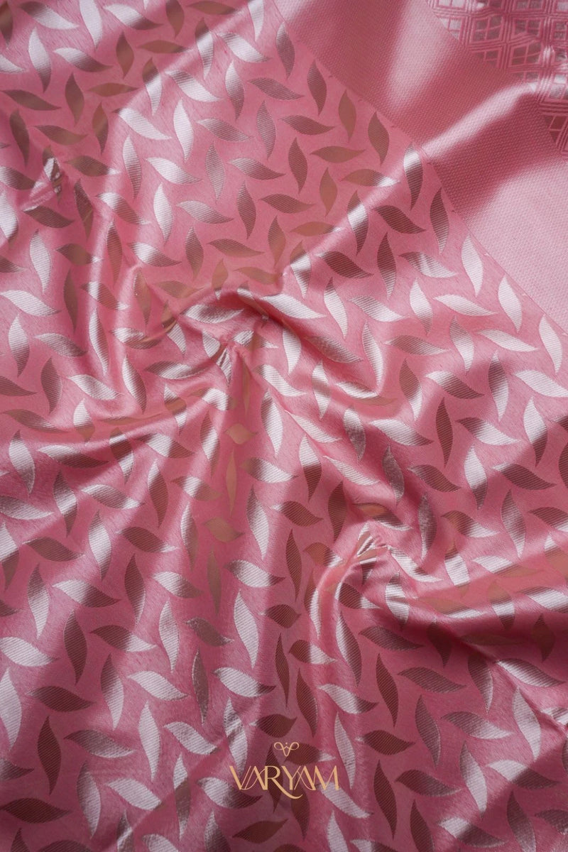 Sanna Cotton Pink Saree