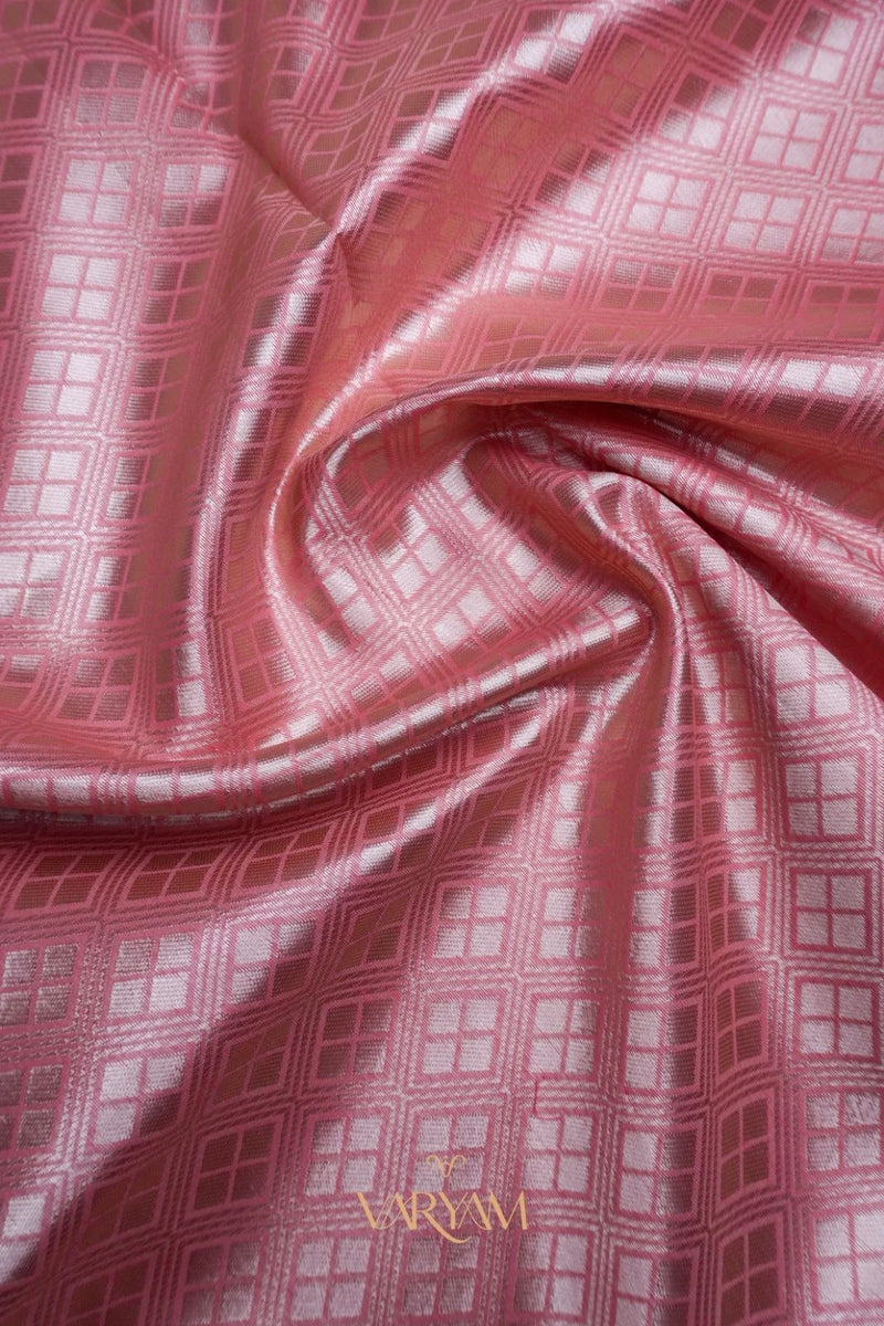 Sanna Cotton Pink Saree
