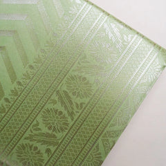Leeche Cotton Green Saree