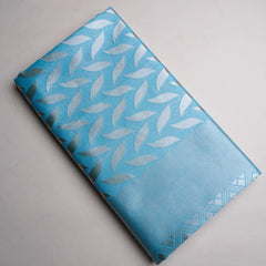 Sanna Cotton Blue Saree