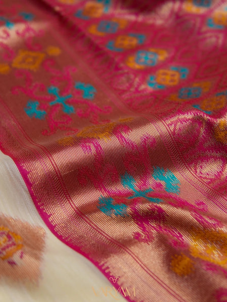 Kalista Linen Ice Pink Saree