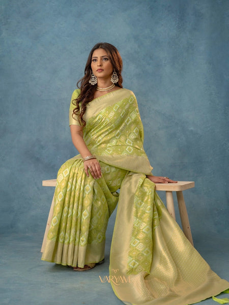 Shahi Cotton Green Saree