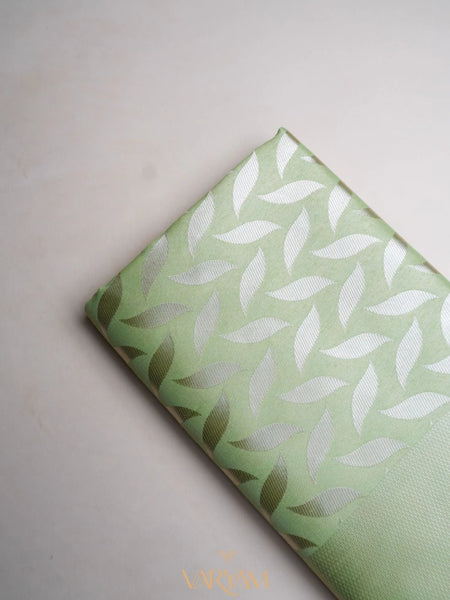 Sanna Cotton Green Saree