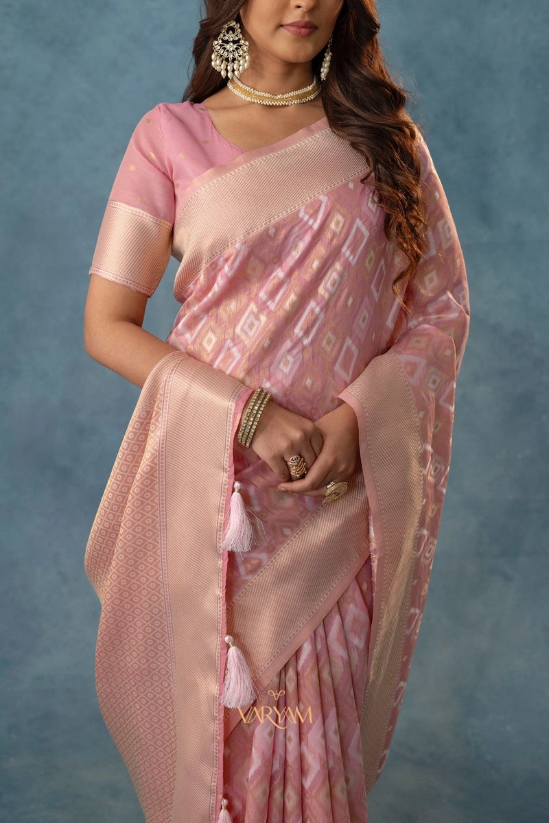 Shahi Cotton Pink Saree