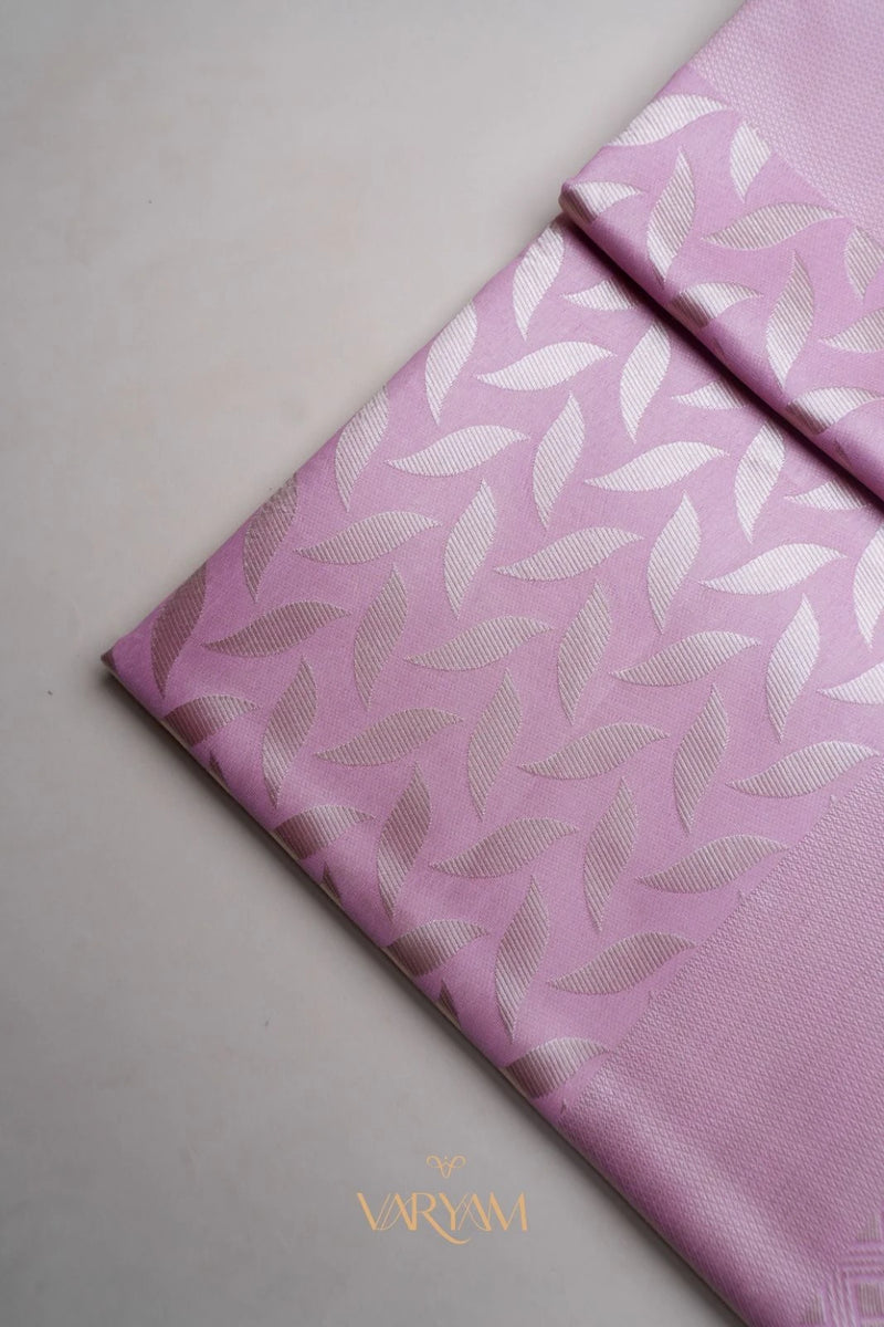 Sanna Cotton Baby Pink Saree