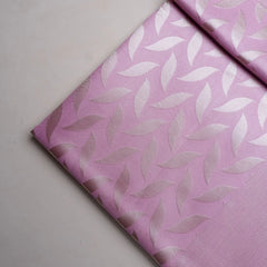 Sanna Cotton Baby Pink Saree