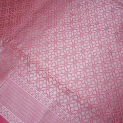Mango Cotton Pink Saree