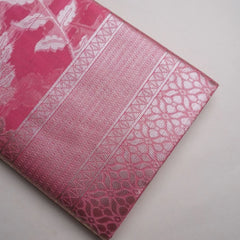 Mango Cotton Pink Saree