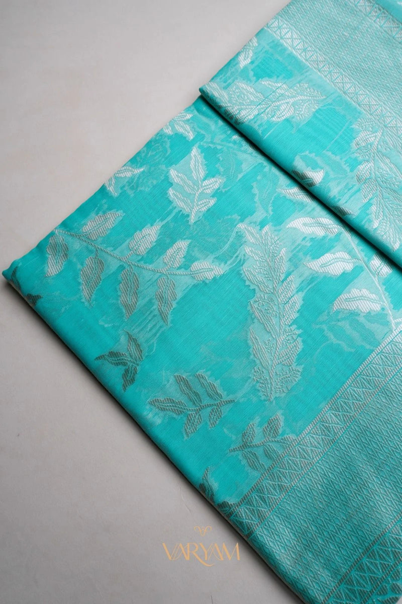 Mango Cotton Rama Saree