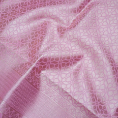 Mango Cotton Baby Pink Saree