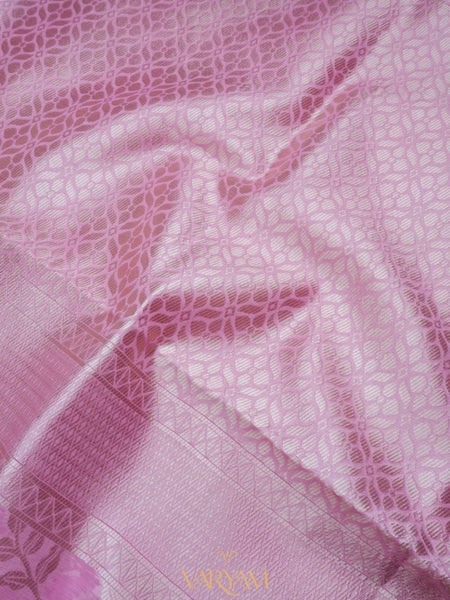 Mango Cotton Baby Pink Saree