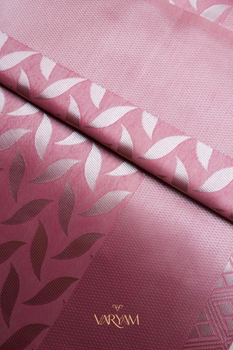 Sanna Cotton Pink Saree