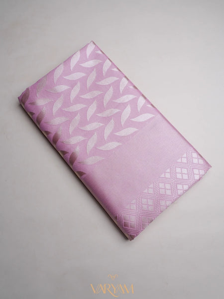 Sanna Cotton Baby Pink Saree