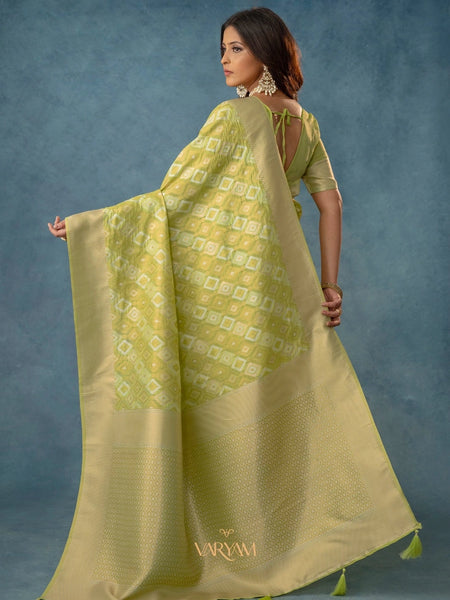 Shahi Cotton Green Saree
