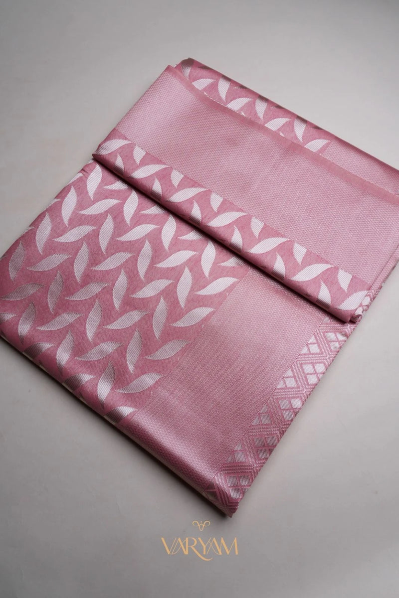 Sanna Cotton Pink Saree