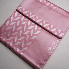 Sanna Cotton Pink Saree