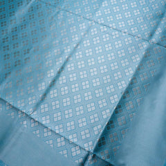 Sanna Cotton Blue Saree